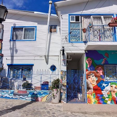 Hostal Destino Bellavista 발파라이소 외부 사진